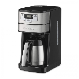 Cafeteira Automática até 10 Xícaras com Jarra de Vidro, Cuisinart DGB 450, 110V, Cinza