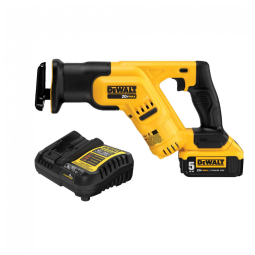Serra Sabre com Bateria 20V de por Hora, DEWALT DCS387P1, Amarelo