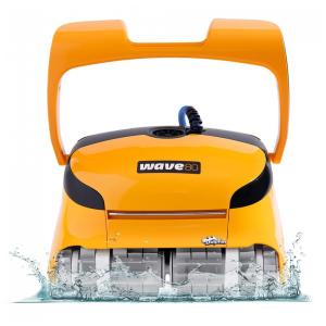 Robô Aspirador de Piscina com Cabo, Função Escalada em Paredes e Filtros Finos e Ultrafinos Intercambiáveis para Piscinas de 20 Metros