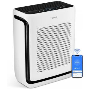 Purificador de Ar com Filtro True HEPA H13, Área até 90 m2 e Controle por APP, LEVOIT Vital200S, Branco