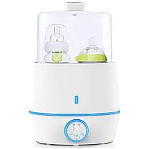 Aquecedor de Mamadeira Alobedy 2 em 1, Aquece e Esteriliza, Tamanho Padrão, 500W, ALOBEBY 1678 12, Branco