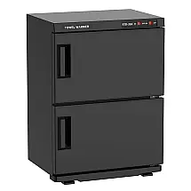 Aquecedor de Toalhas Profissional 32L Ideal para Salões de Beleza e Spas., 110V, ADVWIN, Preto