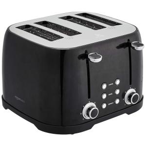 AMZ Torradeira de 2 Fatias 6 Configurações, 800W 110V, Preta