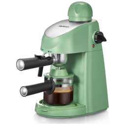 Máquina de Café Expresso 3,5 Bar com Bocal de Leite, 110V, Yabano CM6816, Verde