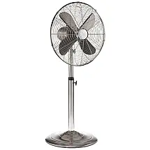 Ventilador de Piso Pedestal Deco Breeze, Altura Ajustável de 94 122cm, Cinza 110V