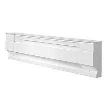 Aquecedor de Rodape Cadet F Series Branco Convecção 350W 60,96 cm 1195 BTU Instalação Fixa Modelo 2F350W 240V