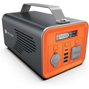 O Estação de Energia Portátil 230W Saída USB Tomada AC USB C e 12V Fonte de Emergência de Energia