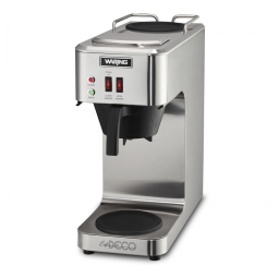 Máquina para Café Coado Comercial, até 14,7L por Hora com 2 Aquecedores Operados Individualmente e Plugue de 5 a 15 Fases, 110V 1800W