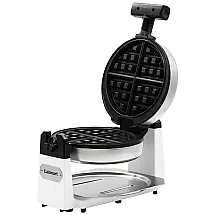 Máquina de fle Antiaderente, Aço Inoxidável, 1000W, Branca, 110v, CUISINART WAF F10W, Branco