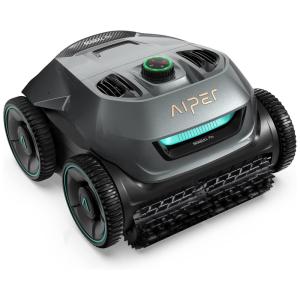 Robô Limpador de Piscina com Sistema de Motor Quádruplo a Vácu, Escalada de Parede e Filtros de Carga Superior para Fácil Manutenção