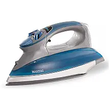 Ferro de Passar a Vapor com Base de Cerâmica e Reservatório de Água removível 1500W, 110v, MAYTAG M1400, Cinza