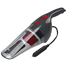Aspirador de Pó Automotivo Portátil 12V, BLACKDECKER BDH1200NVAV, Vermelho
