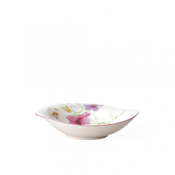 Tigela para Frutas, Petiscos e Saladas com Estilo Clássico, Material de Porcelana e Formato Curvo, Villeroy Boch, Branco Colorido