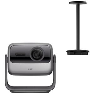 Projetor 4K Laser Triplo JMGO N1S Ultimate+ Metálico Gimbal 360° 3300 Lumens ISO Resolução 4K N1S Ultimate+​