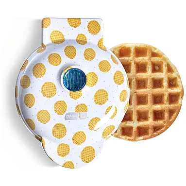 Mini Máquina de Waffles Antiaderente,