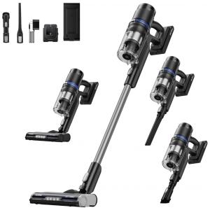 Aspirador Sem Fio Eureka NEC451BL Preto Anti-Emaranhado Smart Sense+React 350W HEPA 0.5L 25.