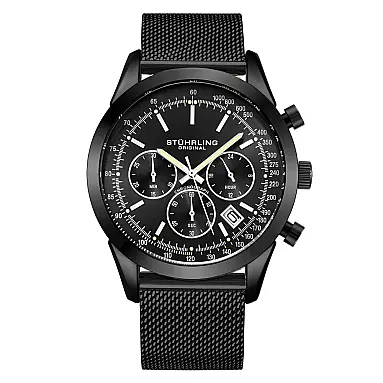 Relgio Crongrafo H975SS 44mm Preto
