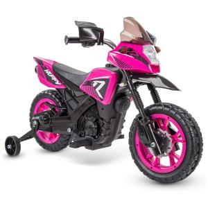 Huffy Moto Elétrical Infantil 6V com Luzes e Sons, Rosa