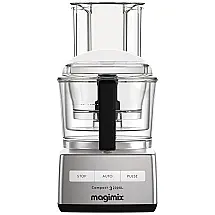 Processador de Alimentos Compacto 3.2L Aço Inox, 650W, 110v, MAGIMIX 3200XL, Prateado