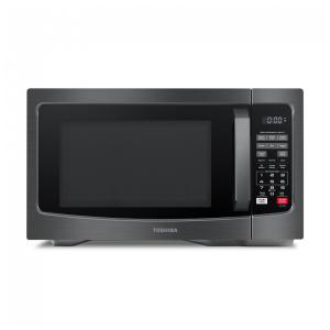 Micro Ondas de Bancada em Aço Inoxidável 33L com 12 Programas, 110V 1100W, TOSHIBA EM131A5CBS, Preto