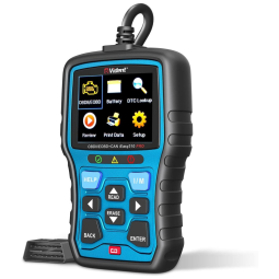 Scanner Automotivo iEasy 310 fissional com Diagnóstico OBD2, 12V, VIDENT iEASY310 PRO, Preto