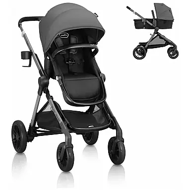 Carrinho Evenflo Pivot Xpand Cinza