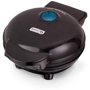 Máquina de Waffle, Aço Inoxidável, 110v, DASH DMG001BK, Preto
