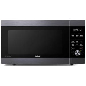 Micro Ondas de Bancada em Aço Inoxidável 45L com 7 Programas, 110V 1100W, Galanz GEWWD16S3SV11, Preto