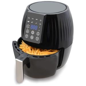 Fritadeira Elétrica AirFryer 8 em 1 com Painel Digital, 4,5L, 1300W, 110V, AURKALRI