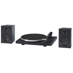 Vitrola Toca Discos Bluetooth com 2 Velocidades e Sistema de Som, 110v, CROSLEY T150C BK, Preto