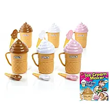 Idea Village Ice Cream Magic - Conjunto de 6 Mini Sorveteiras Portáteis Coloridas