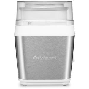 Sorveteira Aço inoxidável com Duas Pás Diferentes Pronto até 25 Minutos, CUISINART ICE 31, Branco