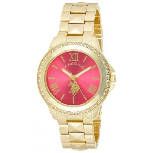 Relógio Feminino Analógico de Qartzo, Tom Oro, U.S. POLO ASSN. USC40077, Dorado