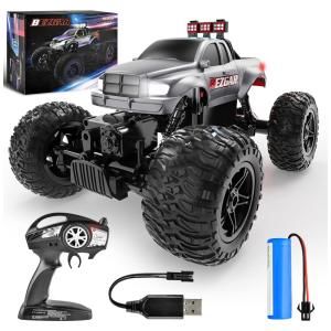 Carrinho de Controle Remoto Escala 114, Off Road, BEZGAR TC141,K18, Preto