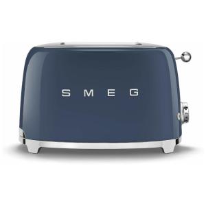 Torradeira SMEG 2 Fatias com 6 Configurações e Função de Descongelamento Azul Marinho