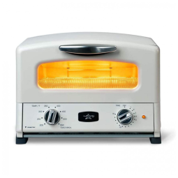 Forno Elétrico de Bancada Retro com 7 Níveis de Temperatura e Temporizador, 1600W, 110V, SENGOKU SET G16AW, Branco
