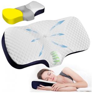 BEYAHELA Travesseiro Ortopédico para Cervical com Memória Ergonômica 68 x , 1 UN