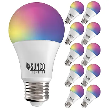 Sunco Lighting Lâmpada LED Colorida