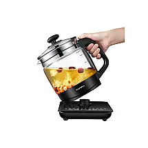 Chaleira Elétrica KUCHEPRO KPYSH1800 1.8L Multifuncional, 110V, Preta