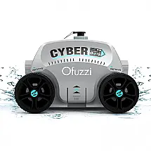 Aspirador Robô Automático para Piscina de até 99 m2 e 120 Min de Funcionamento, OFUZZI HJ1103, Laranja
