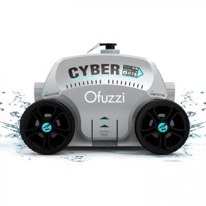 Aspirador Robô Automático para Piscina de até 99 m2 e 120 Min de Funcionamento, OFUZZI HJ1103, Laranja