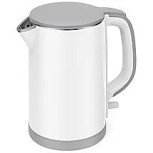 Chaleira Elétrica 1.5L, Aço Inoxidável, 1500W, Branca, 110v, AIRYOYO, Branco
