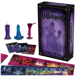 Jogo de Tabuleiro Estratégico Ravensburger Disney Villainous Wicked To The Core - Vencedor do Prêmio de Brinquedo do Ano