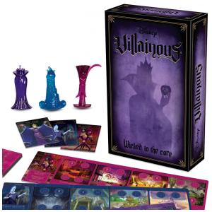 Jogo de Tabuleiro Estratégico Ravensburger Disney Villainous Wicked To The Core - Vencedor do Prêmio de Brinquedo do Ano