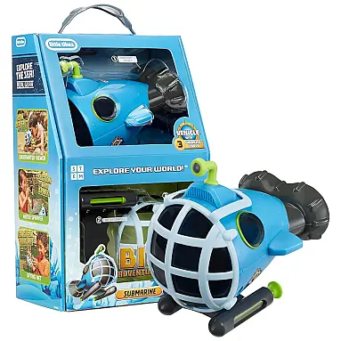 Submarino Aquático para Grandes Aventuras