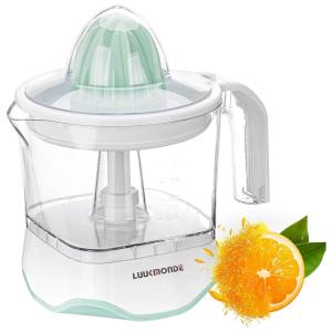 LUUKMONDE Espremedor de Citrinos Eléctrico, Espremedor de Laranja com Filtro de Controlo de Polpa e Motor Potente, Espremedor de Limão