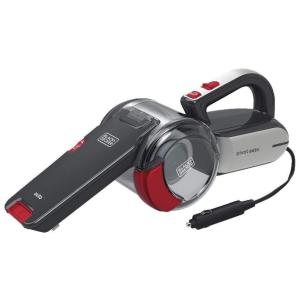 Aspirador Portátil de Carro 12V Ponta Rotativa Cabo de 5mts, BLACKDECKER BDH1200PVAV, Preto