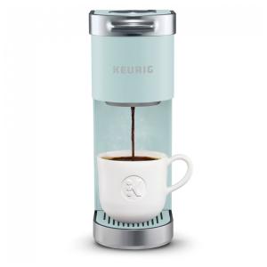 Cafeteira Elétrica Programável Eletrica K Mini de dose única. Dusty, claro, 110v, KEURIG 5000367894, Verde Claro