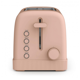 Torradeira BELLA 2 Fatias, 6 Níveis de Tostagem, Função Reaquecimento, Cancelamento, Bagel e Descongelamento, Bandeja Removível - 1200W