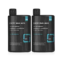 Shampoo Every Man Jack Condicionador 400 mL Anticaspa para Homens com Aroma Fresco de Mentol